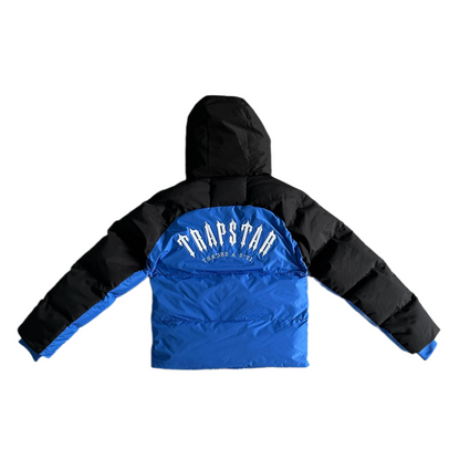 Doudoune Trapstar Noir/ Bleu