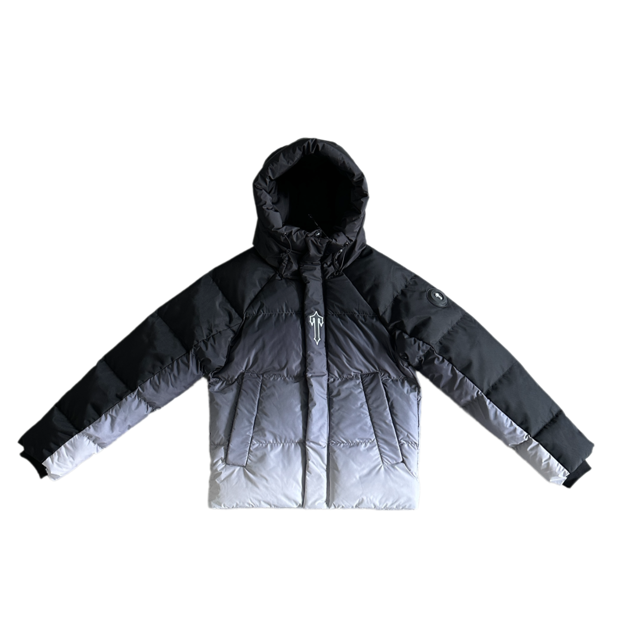 Trapstar Arche Decoded Down Jacket - Black Gradient