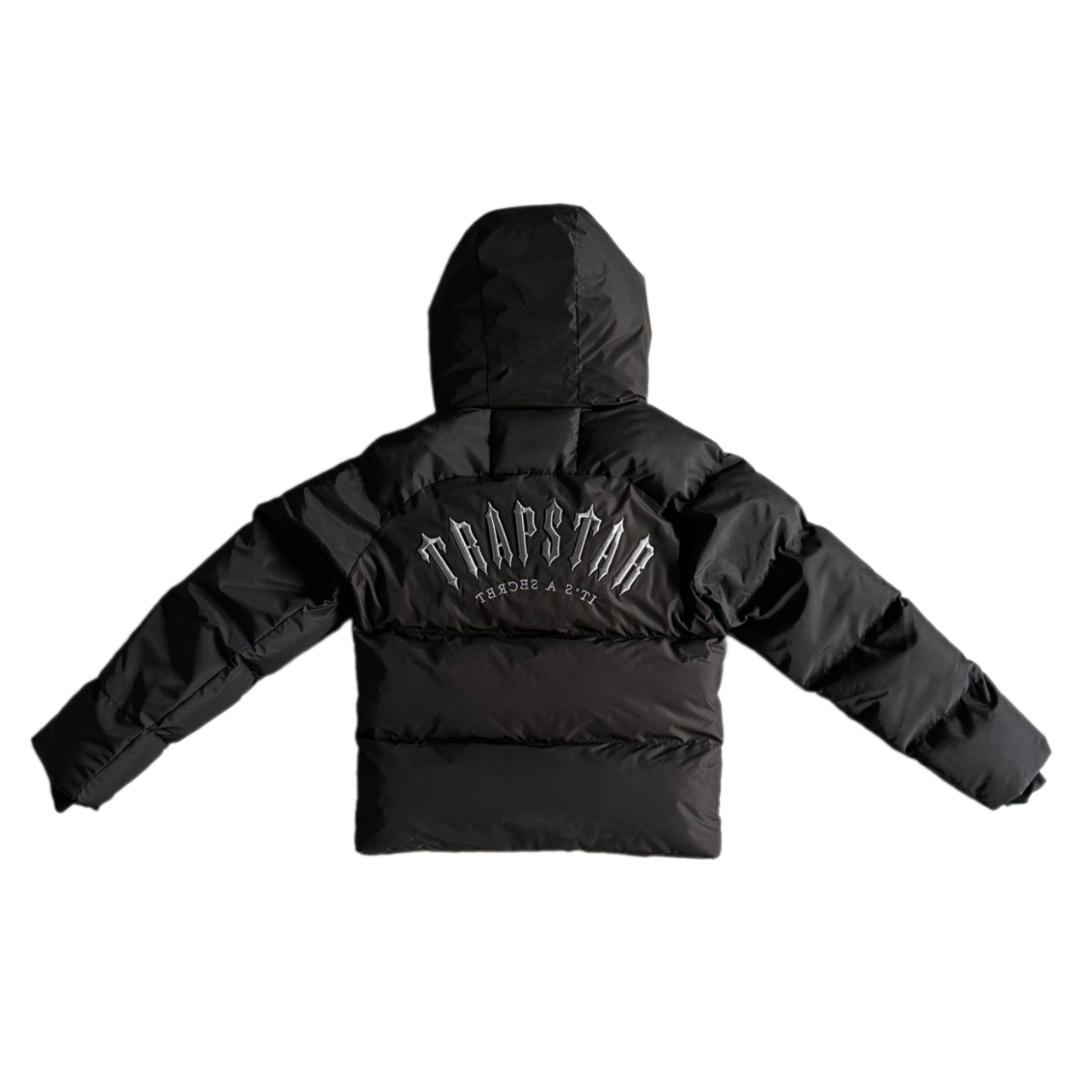 Trapstar Decoded Black Down Jacket