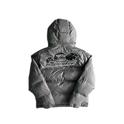 Trapstar Shooters Grey Down Jacket