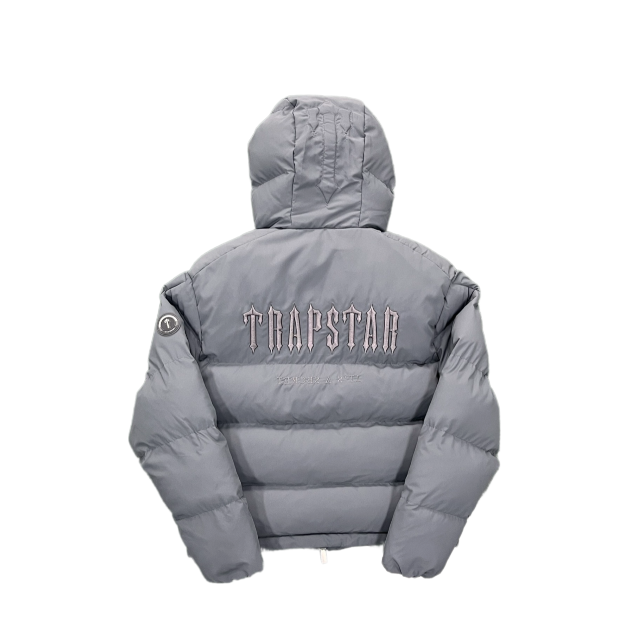 Trapstar Decoded Grey Down Jacket