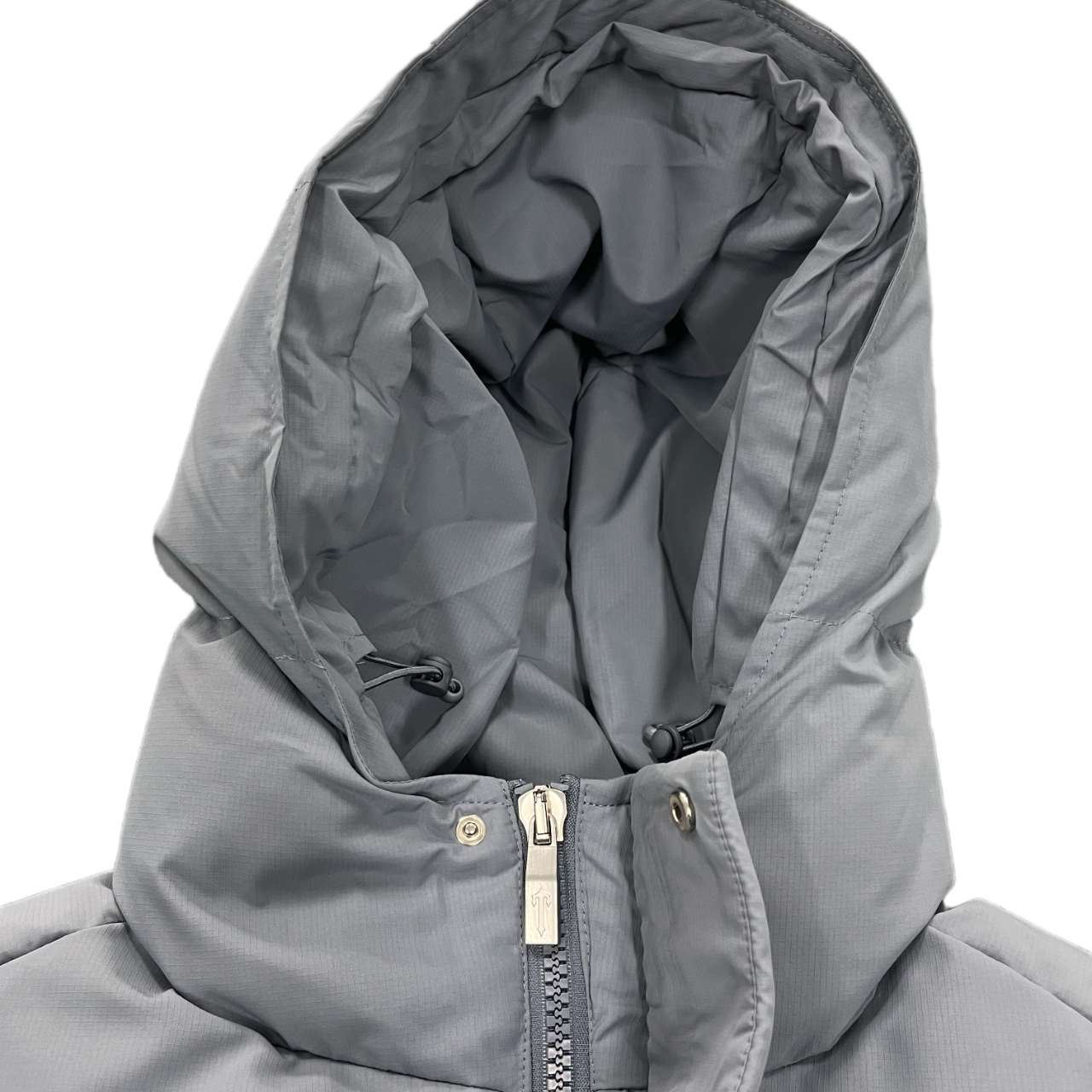 Trapstar Decoded Grey Down Jacket