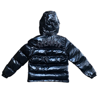 Trapstar Shiny Black Down Jacket