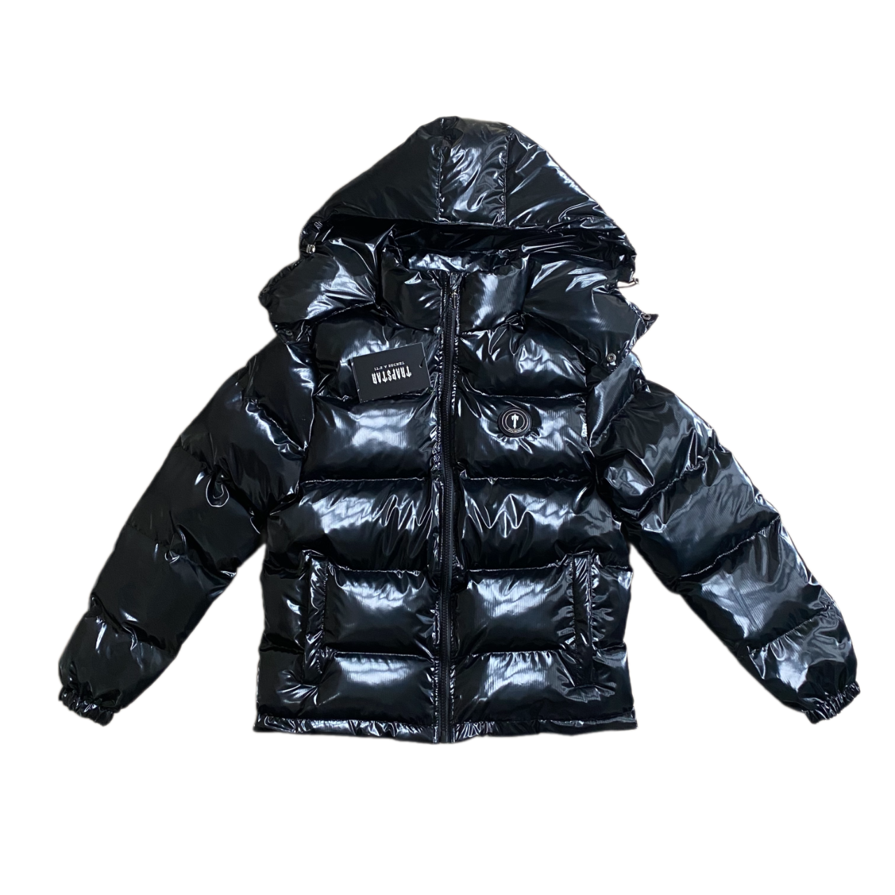 Trapstar Shiny Black Down Jacket