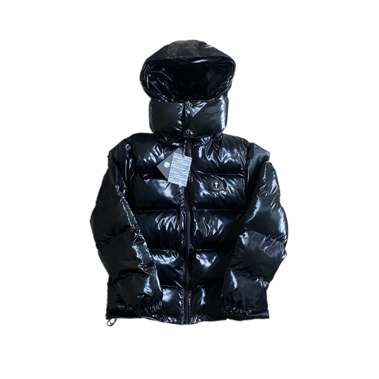 Trapstar Shiny Black Down Jacket